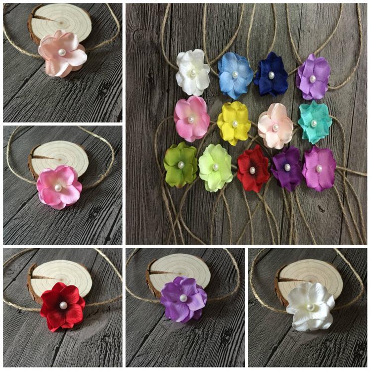 Avezano Floral Kids Headband Photography Prop
