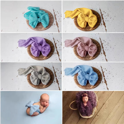 Avezano Newborn Knit Butterfly Swaddle Photography Wrap