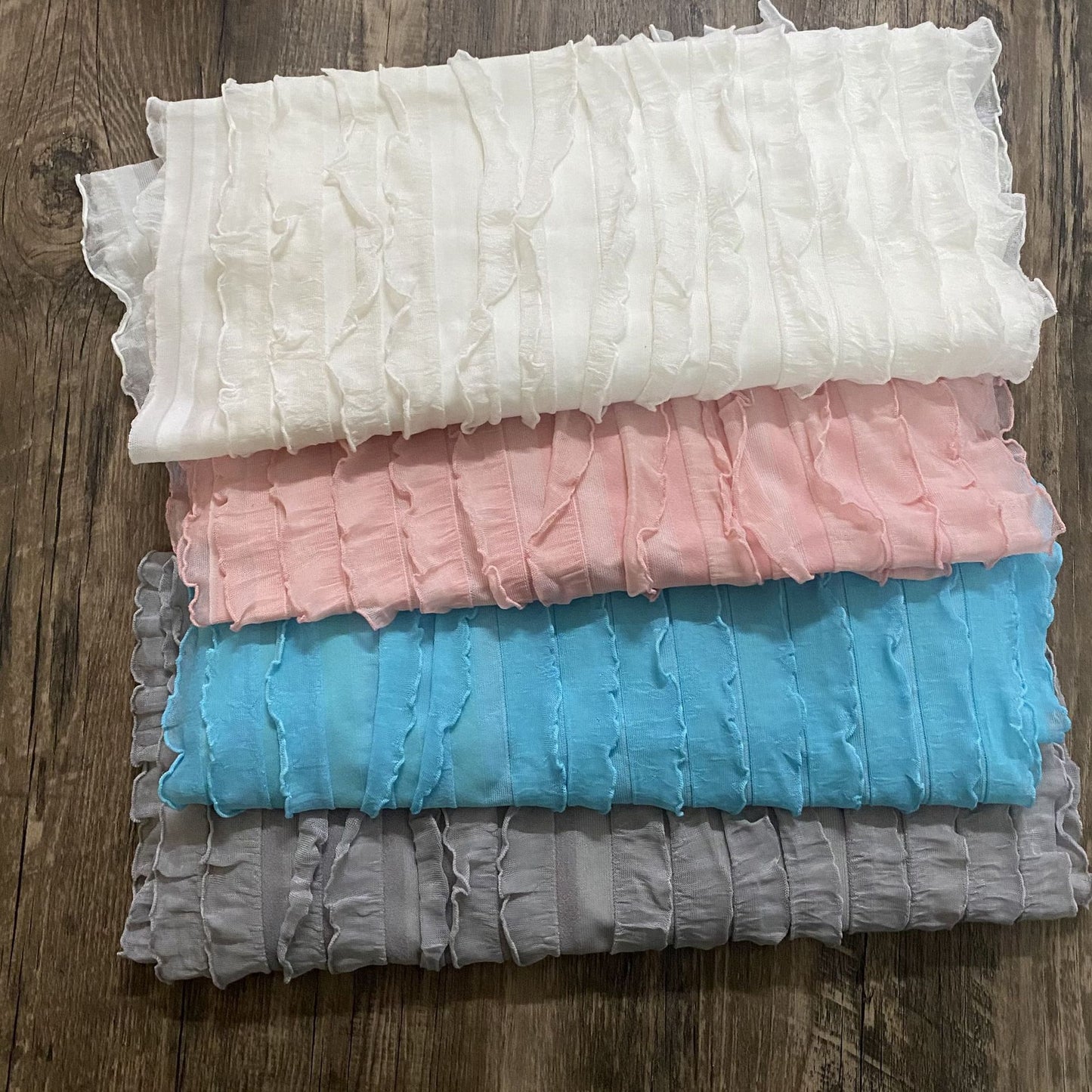 Avezano Mint Edge Newborn Swaddle Wrap Monthly Photo Prop