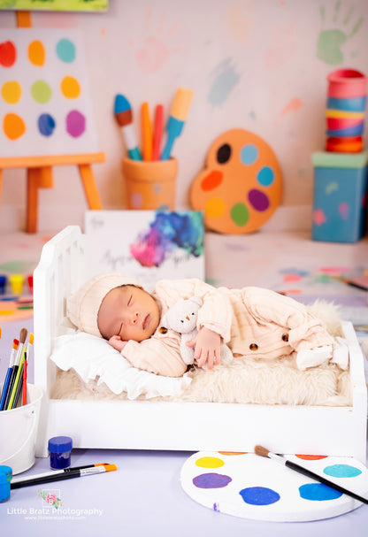 Avezano Kids Art Studio Photography Backdrop Designed By Polly Ro Design