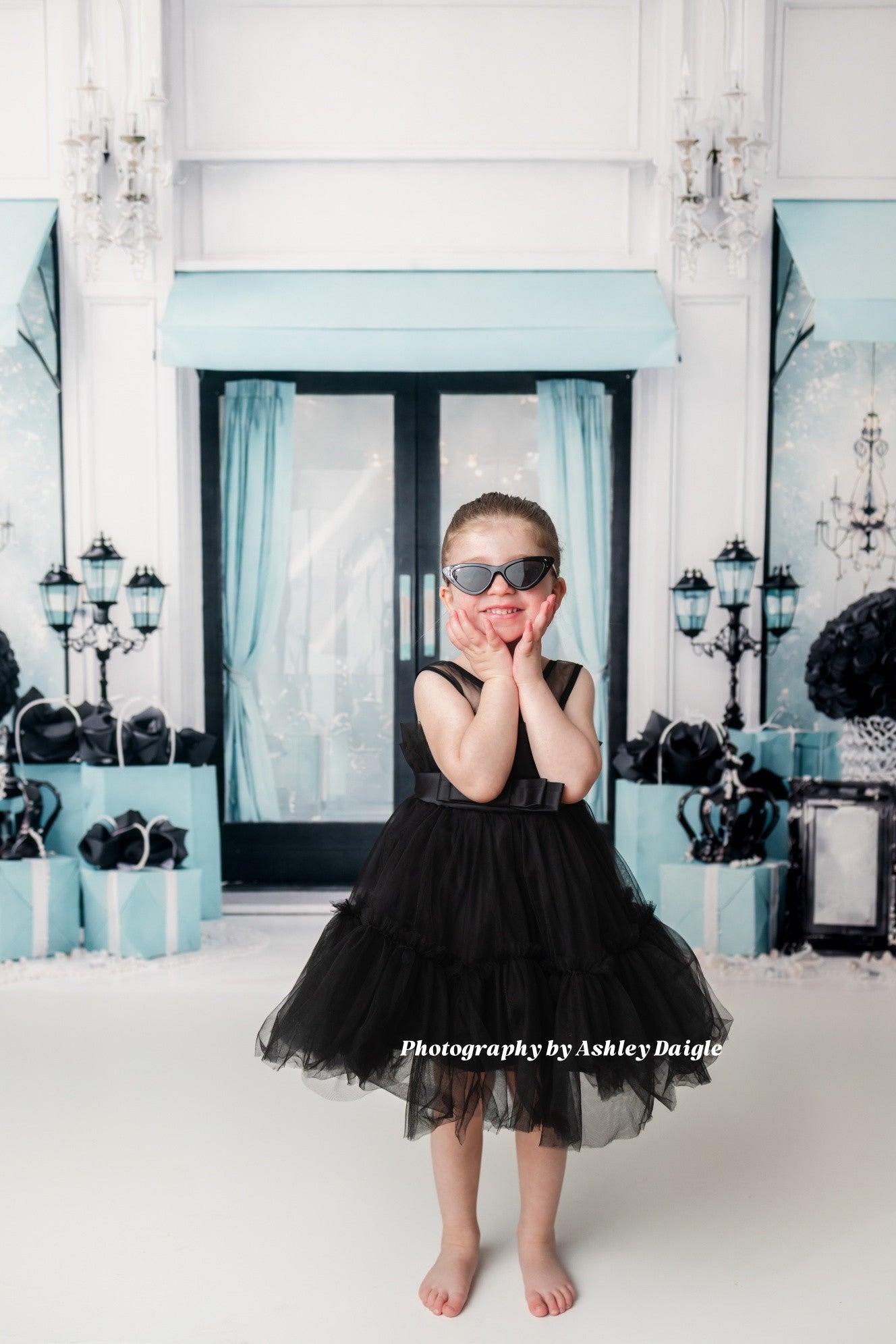 Avezano Tiffany Blue Boutique Backdrop Designed By Enchanted Design Studio