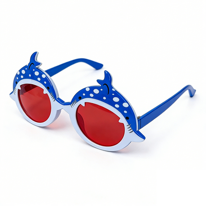 Avezano Shark Crab Shaped Novelty Sunglasses Sea Animal Decor for Beach Party