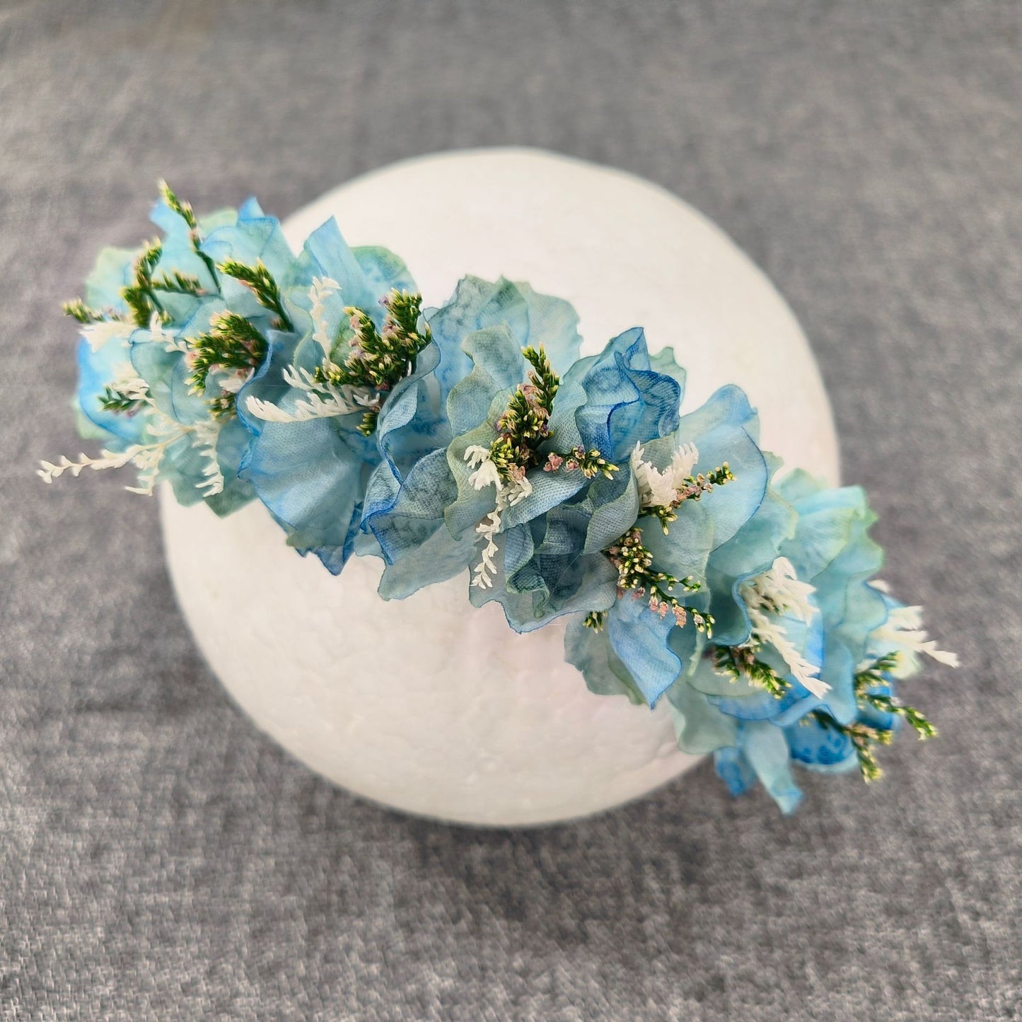 Avezano Newborn Kid Floral Headband Ombre Flower Photo Prop
