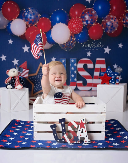 Avezano Independence Day Celebration Party Backdrop Designed By Polly Ro Design