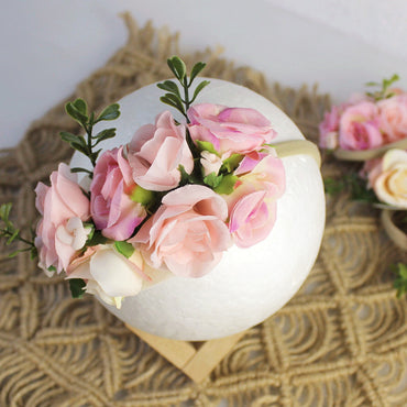 Avezano Kids Newborn Flower Hairband Photo Prop