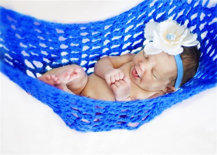 Avezano Newborn Knitted Hammock Photo Prop for Baby Photography