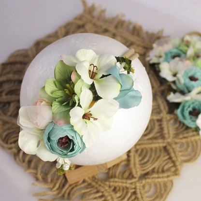 Avezano Kids Newborn Flower Hairband Photo Prop