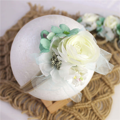 Avezano Kids Newborn Flower Hairband Photo Prop