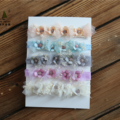 Avezano Newborn 5-Piece Headbands Photography Props