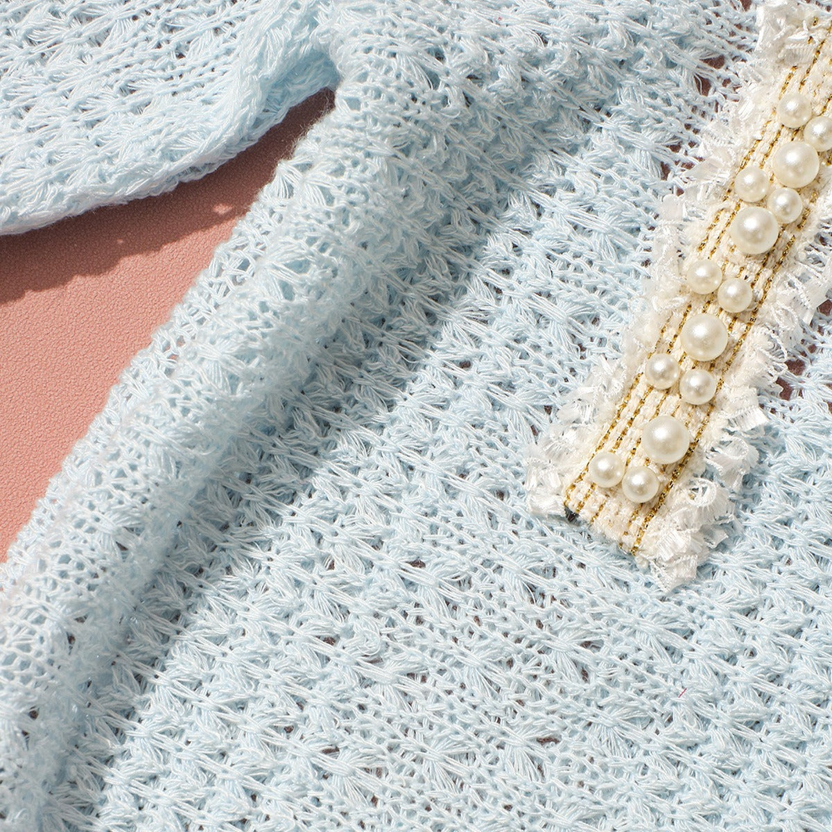 Avezano Knit Newborn Photo Outfit with Hat Photo Prop Set