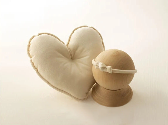 Avezano Heart Pose Newborn Pillow Set Photo Props