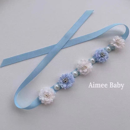 Avezano Ballet Floral Newborn Headband Photography Prop