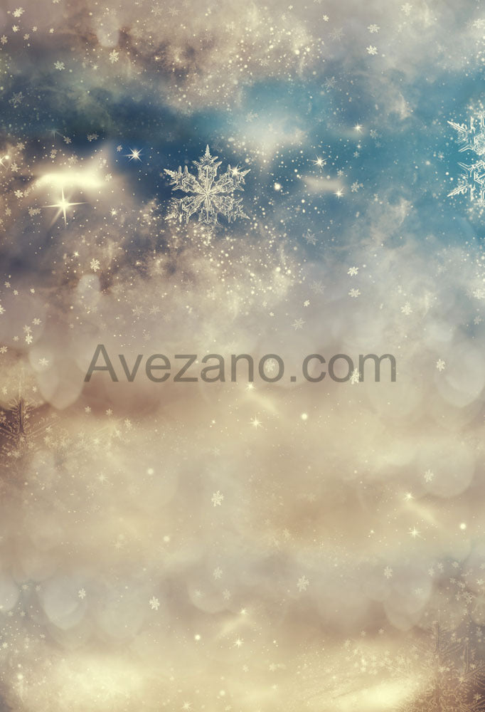 Avezano Snowflake Abstract Texture Backdrop For Photography-AVEZANO
