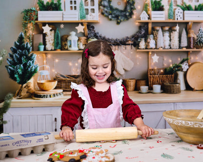 Avezano Christmas Counter Decoration Photography Background