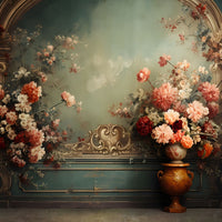 Avezano Spring Flowers for Interior Decoration Photography Backdrop