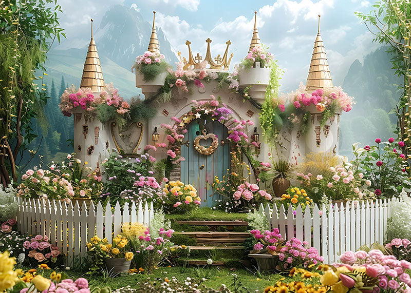 Avezano Spring Backdrop For Photograhy Custom Photo Backdrop