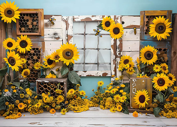 Avezano Spring Backdrop For Photograhy Custom Photo Backdrop