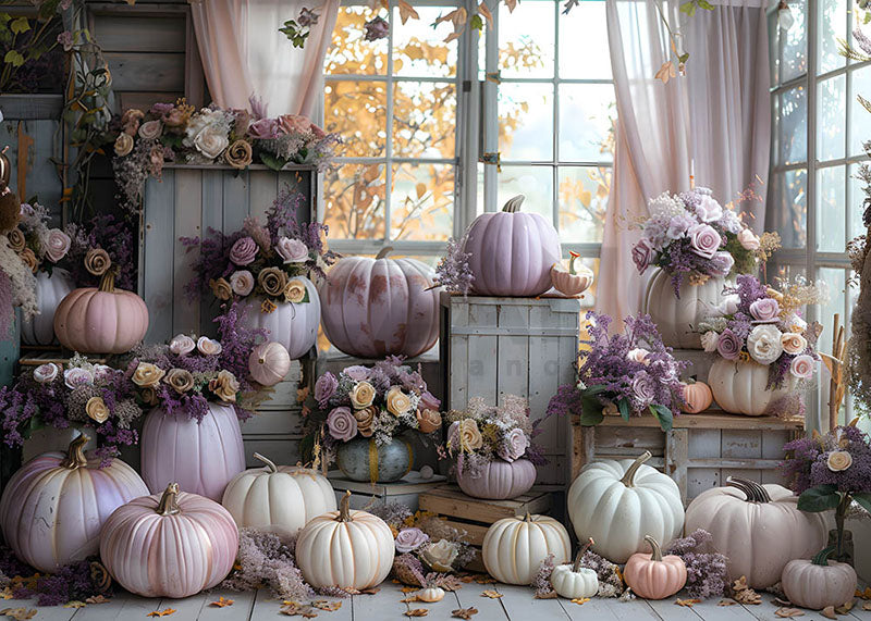 Avezano Purple Pumpkin Decoration Mother&