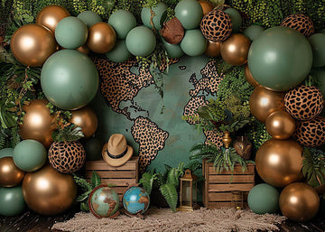 Avezano Jungle Wild Party Theme Photography Background