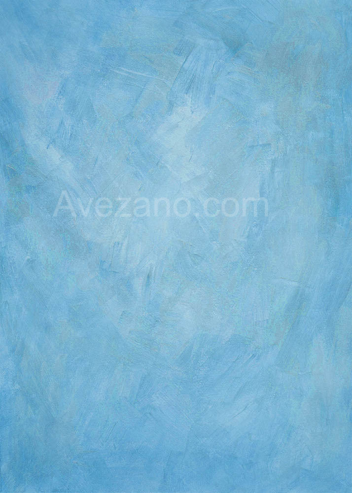Avezano Sky Blue Wall Texture Abstract Fine Art Photography Backdrop