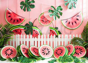 Avezano Summer Watermelon Party Photography Backdrop