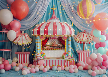 Avezano Balloons and Playground Stalls Photography Background