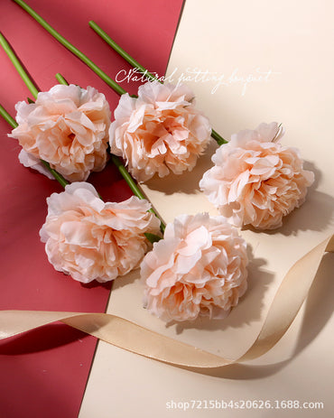 Avezano Artificial Double Peony Flower Photography Prop