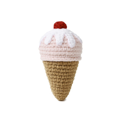 Avezano Handmade Knitted Ice Cream Doll Baby Baptism Hanging Gift