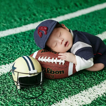 Avezano Newborn Rugby Theme Sports Photography Prop Set