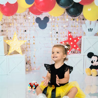 Avezano Cute Mouse Balloon Photography Background by Stefany Figueroa