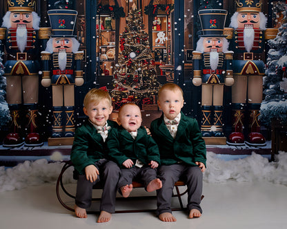 Avezano Christmas Sshop Snow Photography Backdrop