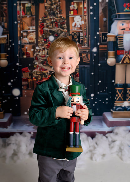 Avezano Christmas Sshop Snow Photography Backdrop