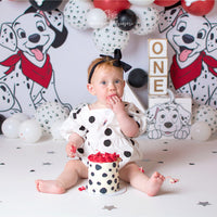 Avezano Cute Dalmatians Backdrop for Photography By Paula Easton