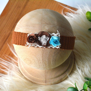 Avezano Floral Newborn Headband Photography Prop