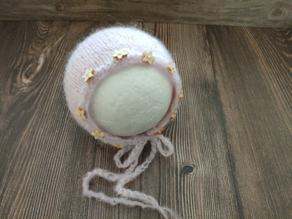 Avezano Newborn Mohair Star Hat Photography Prop