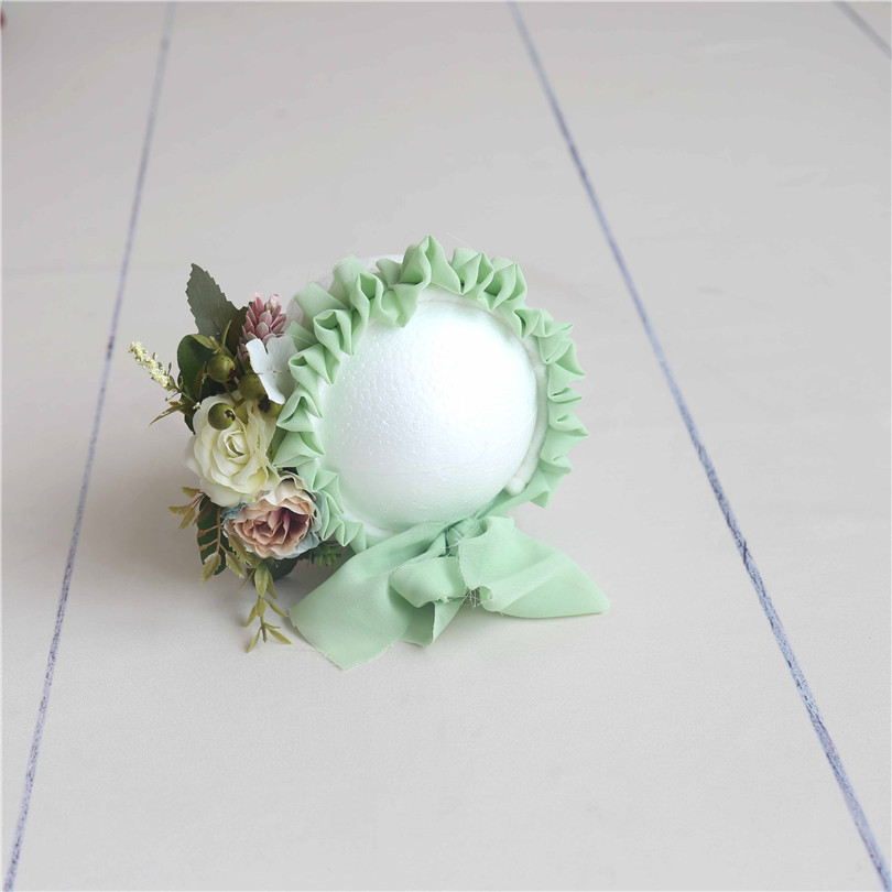 Avezano Newborn Flower Hat and Berry Bonnet Photo Prop