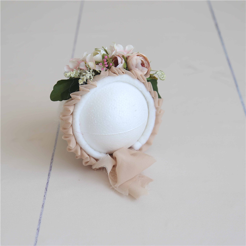 Avezano Newborn Flower Hat and Berry Bonnet Photo Prop