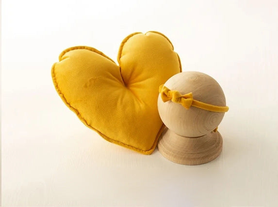 Avezano Heart Pose Newborn Pillow Set Photo Props