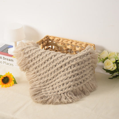 Avezano Baby Photo Shoot Prop Knitted Blanket Newborn Photography Rug
