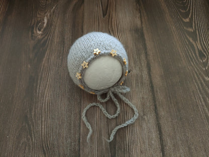 Avezano Newborn Mohair Star Hat Photography Prop