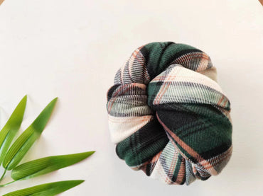 Avezano Newborn Plaid Wrap Set For Photoshoot