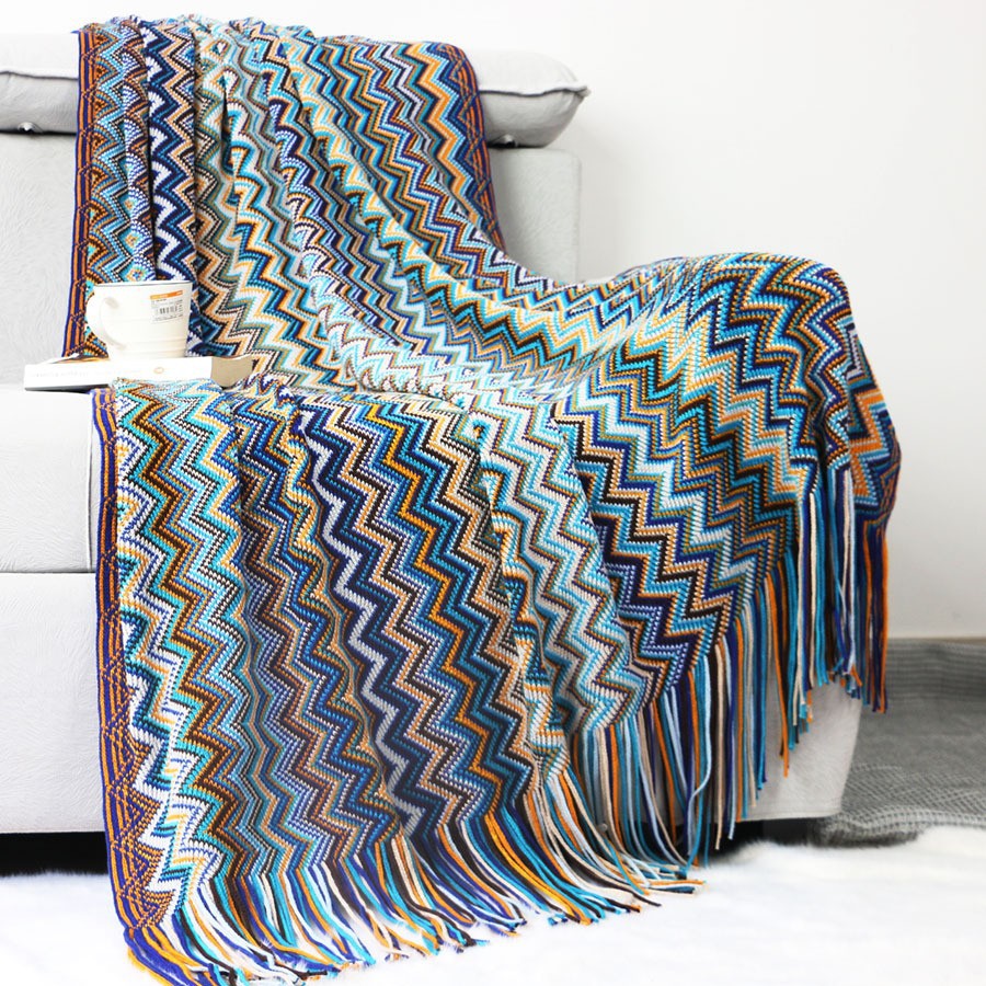 Avezano Bohemian Fall Blanket Newborn Photography Prop