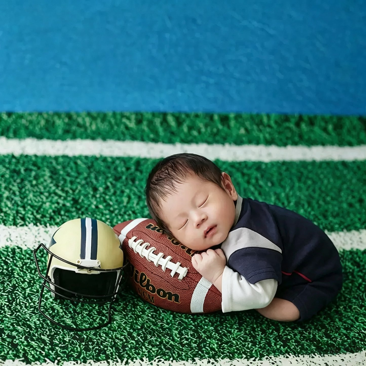 Avezano Newborn Rugby Theme Sports Photography Prop Set