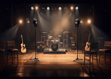 Avezano Concert Instrument Stage Photography Background