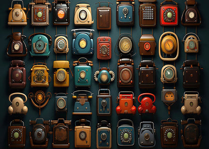 Toile de fond pour photographie de la ligne téléphonique fixe d'Avezano pour la rentrée scolaire