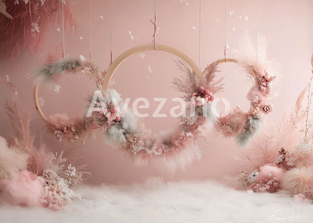 Fond de photographie de jouets et d'étoiles d'Avezano Bear