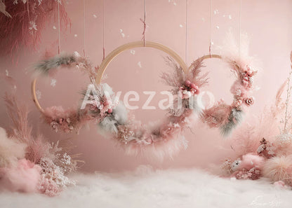 Fond de photographie de jouets et d'étoiles d'Avezano Bear