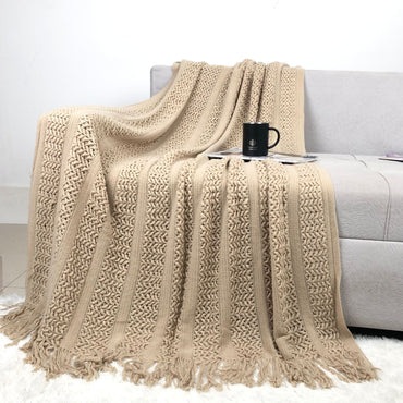 Avezano Luxury European Solid Color Photography Blanket Prop