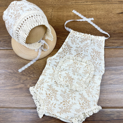 Avezano Newborn lace Set Photography Props Clothing