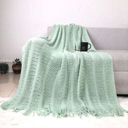 Avezano Luxury European Solid Color Photography Blanket Prop